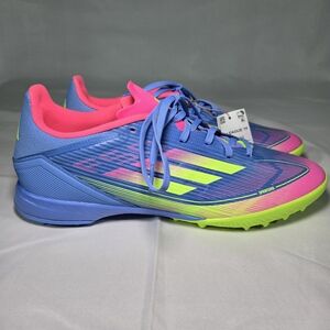ADIDAS F50 League Turf Mens 11 Womens 12 Soccer Cleats Shoes Blue Pink NWT